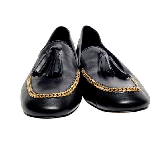 Karl Lagerfeld Authentic Black Leather Loafers Size 8M - Picture 3 of 15